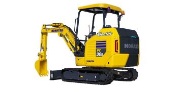 Komatsu Introduces PC30E-5 Electrical Mini Excavator In Japan