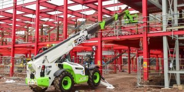 Bam trials hydrogen-powered telehandler