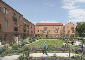 Paintings begins on £23m additional care scheme in Guildford