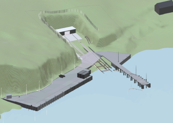 Bam begins Honest Isle harbour improve Bam begins Honest Isle harbour improve