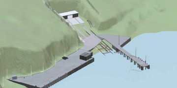 Bam begins Honest Isle harbour improve