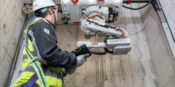 Schindler robotic makes UK debut on Victoria Boulevard
