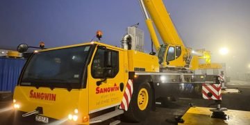 Sangwin takes supply of its heaviest crane