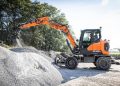 Develon’s First Mini Wheel Excavator, the DX100W-7, Gives Enhanced Digging and Lifting Develon’s First Mini Wheel Excavator, the DX100W-7, Gives Enhanced Digging and Lifting
