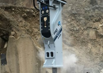 Furukawa Rock Drill Intros New Massive Breaker, the Fx800 Qtv