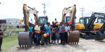 Reg. 5 NDCs get mini excavators for drainage paintings