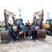 Reg. 5 NDCs get mini excavators for drainage paintings Reg. 5 NDCs get mini excavators for drainage paintings