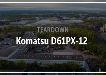 Komatsu D61PX-12 Dozer Salvaged | See the Portions
