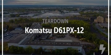 Komatsu D61PX-12 Dozer Salvaged | See the Portions