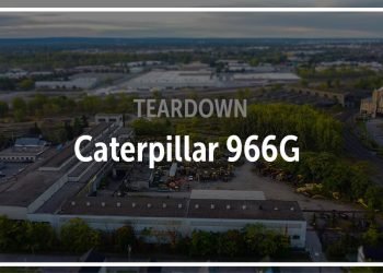 Caterpillar 966G Wheel Loader Salvaged