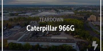 Caterpillar 966G Wheel Loader Salvaged