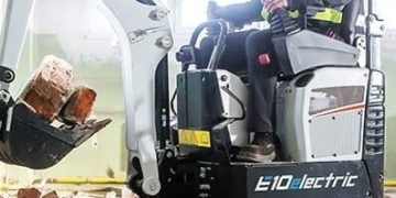 Bobcat rolls out the E10e, its first electrical mini excavator