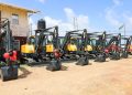 Six East Financial institution Demerara NDCs get mini excavators to spice up drainage