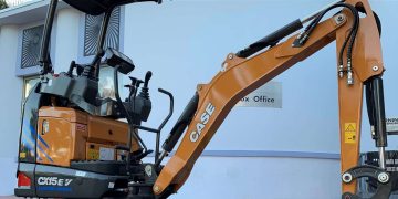 Case showcases electrical mini excavator