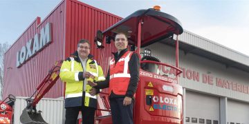 Loxam takes first electrical mini excavator