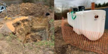 Pit cave in ends up in fines