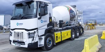 Tarmac and TVS sign up for electrical lorry initiative