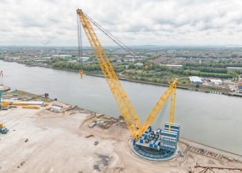 Sarens provides to SGC ring crane circle of relatives