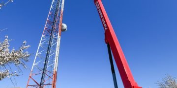MEC debuts its tallest carry but, 135-RJ Diesel Telescopic Increase
