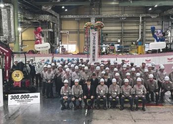 Yanmar Compact Apparatus reaches primary manufacturing milestone