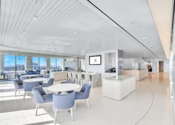 JRM Development Control Completes Prime-Finish Workplaces for Baron Capital Inside One Flagler Tower in West Palm Seashore