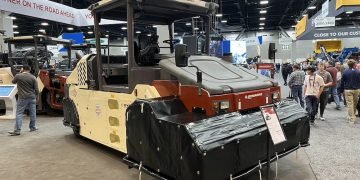Dynapac unveils CP28 pneumatic tire curler for U.S. marketplace