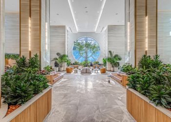 JRM Building Control Completes Increased Primary Foyer Revitalization at 801 Brickell Road in Miami