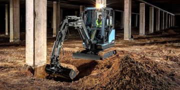 Meet the most recent EV from Hyundai – new HX19e electrical excavator
