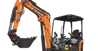 Develon introduces 2-tonne mini excavator