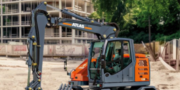 Atlas to debut its maximum compact wheeled excavator