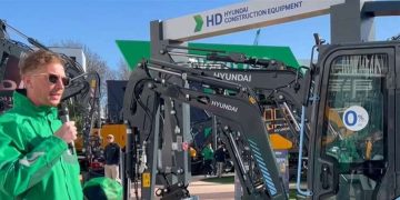 VIDEO: Hyundai CE highlights long run fuels with HX19e mini excavator