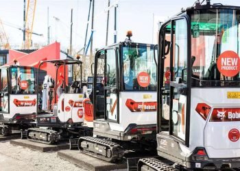 Bobcat items up to date 1–2 t mini excavator line at Bauma