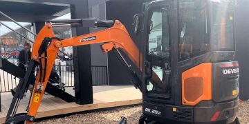 Develon launches rental-ready mini excavator