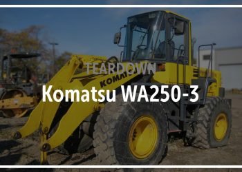 Komatsu WA250-3 Lately Salvaged | See the Portions
