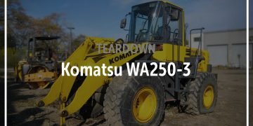 Komatsu WA250-3 Lately Salvaged | See the Portions