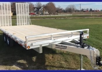 Customized Flatdeck Aluminum Trailer Advantages