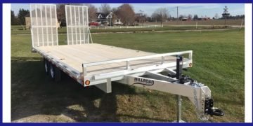 Customized Flatdeck Aluminum Trailer Advantages