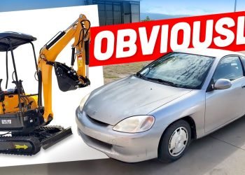 The Most unearthly Honda Perception On The Web Will get 70 MPG With A 20 HP Mini Excavator Diesel Engine