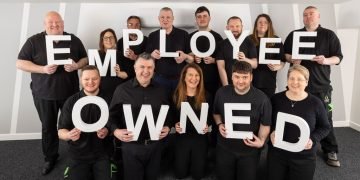 Staff take over construction merchandise provider