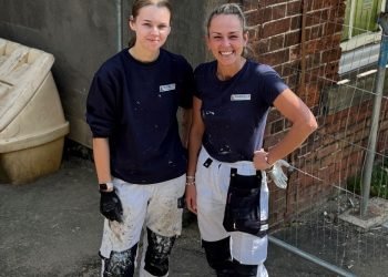 Workwear designed for feminine decorators