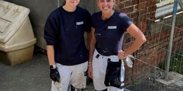 Workwear designed for feminine decorators
