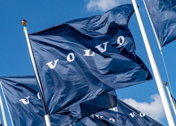 Volvo Building Apparatus in double technique transfer