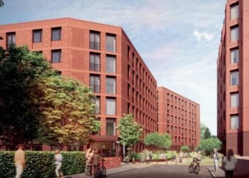 Feilden Clegg Bradley inns plans for six-block housing scheme at former buying groceries centre in Manchester | Information