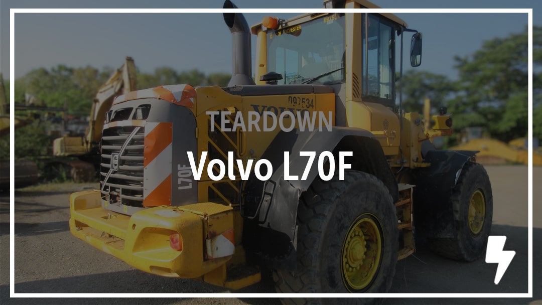 Volvo L70F Wheel Loader Just lately Salvaged Volvo L70F Wheel Loader Just lately Salvaged