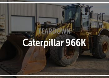 Caterpillar 966K XE Wheel Loader Salvaged