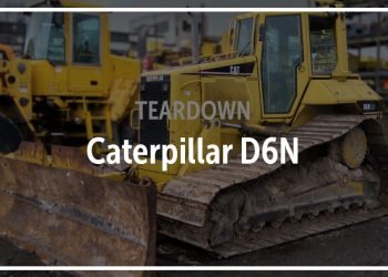Caterpillar D6N Crawler Dozer Salvaged