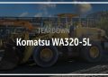 Komatsu WA320-5L Wheel Loader Salvaged