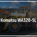 Komatsu WA320-5L Wheel Loader Salvaged