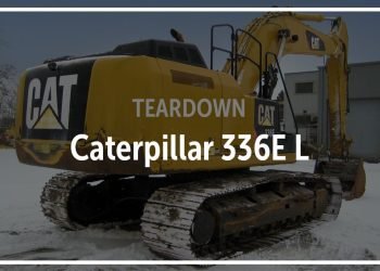 Caterpillar 336E L Excavator Salvaged