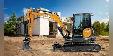 Case Provides 4 Mini Excavators